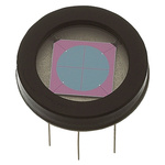 OSI Optoelectronics, PIN-SPOT-4D Si Photodiode, Through Hole TO-5