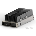 TE Connectivity QSFP Connector, Cage & Heatsink 2-Port 1-Position, 2342935-3