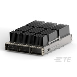 TE Connectivity QSFP Connector, Cage & Heatsink 3-Port 1-Position, 2342886-3