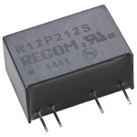 R12P212S | Recom Through Hole 2W DC-DC Converter, 10.8 → 13.2 V dc Input, 12V dc Output