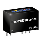 R12P21503D | Recom Through Hole 1W DC-DC Converter, 10.8 → 13.2 V dc Input, -3V dc Output