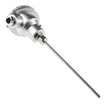 RS PRO PT100 RTD Sensor, 6mm Dia, 200mm Long, 4 Wire, Probe, Class B +450°C Max