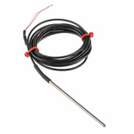 RS PRO PT100 RTD Sensor, 3mm Dia, 100mm Long, 4 Wire, Probe, Class B +250°C Max