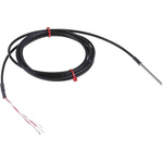 RS PRO PT100 RTD Sensor, 4mm Dia, 50mm Long, 4 Wire, Probe, Class B +250°C Max