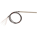 RS PRO PT100 RTD Sensor, 4.5mm Dia, 25mm Long, 4 Wire, Probe, Class B +250°C Max