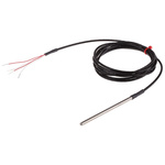 RS PRO PT100 RTD Sensor, 4.5mm Dia, 100mm Long, 4 Wire, Probe, Class B +250°C Max