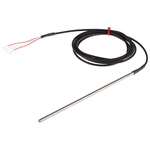 RS PRO PT100 RTD Sensor, 4.5mm Dia, 200mm Long, 4 Wire, Probe, Class B +250°C Max