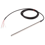 RS PRO PT100 RTD Sensor, 6mm Dia, 200mm Long, 4 Wire, Probe, Class B +250°C Max