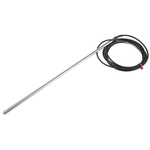 RS PRO PT100 RTD Sensor, 6mm Dia, 300mm Long, 4 Wire, Class B +250°C Max