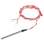 RS PRO PT100 RTD Sensor, 4mm Dia, 65mm Long, 4 Wire, Probe, Class B +200°C Max