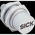 Sick Inductive Barrel-Style Proximity Sensor, M30 x 1.5, 30 mm Detection, PNP Output, 10 → 30 V, IP68