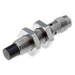 Omron Barrel-Style Inductive Proximity Sensor, M8 x 1, 4 mm Detection, PNP Output, 12 → 24 V, IP67