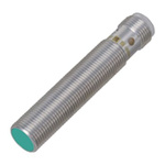 Pepperl + Fuchs Inductive Barrel-Style Inductive Proximity Sensor, M18 x 1, 12 mm Detection, PNP Output, 5 → 36