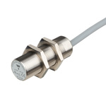 Carlo Gavazzi ICS18 Series Inductive Barrel-Style Inductive Proximity Sensor, M18 x 1, 8 mm Detection, NPN Output, 8