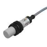 Carlo Gavazzi CA18CLF Series Capacitive Barrel-Style Proximity Sensor, M18 x 1, 8 mm Detection, NC Output, 20 →