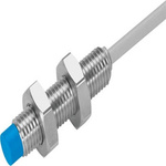 Festo SIEN Series Inductive Barrel-Style Proximity Sensor, M8 x 1, 2.5 mm Detection, PNP Output, 10 → 30 V dc,