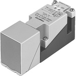 Festo SIES Series Inductive Block-Style Proximity Sensor, 15 mm Detection, PNP Output, 10 → 30 V dc, IP65