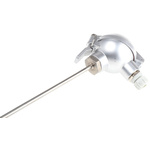 RS PRO PT100 RTD Sensor, 6mm Dia, 300mm Long, 3 Wire, Probe, Class B +250°C Max