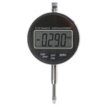 RS PRO Imperial/Metric Dial Indicator, Maximum of 12.5 mm Measurement Range, 0.001 mm Resolution , ±0.005 mm Accuracy
