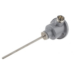 RS PRO PT100 RTD Sensor, 6mm Dia, 150mm Long, 4 Wire, Probe, Class B +450°C Max