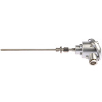 RS PRO PT100 RTD Sensor, 6mm Dia, 200mm Long, 3 Wire, G1/4, Class A +250°C Max