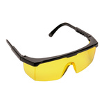 RS PRO Anti-Mist Safety Glasses, Amber Polycarbonate Lens
