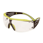 SF401XRAS-GRN | 3M SecureFit Safety Goggles, Clear