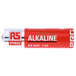 RS PRO Alkaline AA Batteries 1.5V