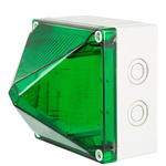 LED701-02-04 | Moflash LED701 Green LED Multiple Effect Beacon, 20 → 30 V, Surface Mount