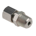 RS PRO Thermocouple Compression Fitting for Use with Thermocouple, 1/8 BSPT, 3mm Probe, RoHS Compliant Standard