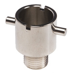 RS PRO Bayonet Adapter for Use with Temperature Sensor, 1/8 BSP, 6mm Probe, RoHS Compliant Standard