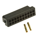 Datamate Connector Kit Containing 20 way DIL Female Shell, Crimps