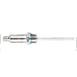 ifm electronic PT1000 RTD Sensor, 6mm Dia, 100mm Long, 4 Wire, G1/2, +150°C Max
