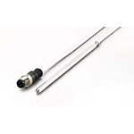 ifm electronic PT100 RTD Sensor, 6mm Dia, 150mm Long, Probe, +600°C Max