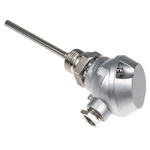 Jumo PT100 RTD Sensor, 6mm Dia, 100mm Long, 2 Wire, G1/2, Class B +400°C Max