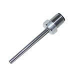 Electrotherm PT100 RTD Sensor, 4mm Dia, 50mm Long, 4 Wire, G1/4, +100°C Max