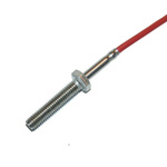 Electrotherm PT100 RTD Sensor, 6mm Dia, 30mm Long, 4 Wire, M6, +200°C Max