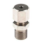 RS PRO Thermocouple Compression Fitting for Use with Thermocouple, 1/8 BSPP, 3mm Probe, RoHS Compliant Standard