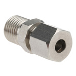 RS PRO Thermocouple Compression Fitting for Use with Thermocouple, 1/4 BSPP, 6mm Probe, RoHS Compliant Standard