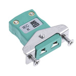 RS PRO Panel Mount Thermocouple Connector for Use with Type K Thermocouple, Miniature Size, IEC Standard