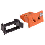 RS PRO Fascia Thermocouple Connector for Use with Type R/S Thermocouple, Miniature Size, IEC Standard