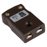 RS PRO In-Line Thermocouple Connector for Use with Type T Thermocouple, Miniature Size, IEC Standard