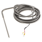 Correge PT100 RTD Sensor, 5mm Dia, 150mm Long, 3 Wire, Probe, Class B +250°C Max