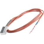 Jumo PT100 RTD Sensor, 25mm Dia, 50mm Long, 3 Wire, Strip Sensor, Class B +180°C Max