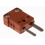 RS PRO High Temperature Thermocouple Connector for Use with Type K Thermocouple, Miniature Size, IEC Standard