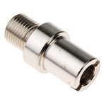 RS PRO Bayonet Adapter for Use with J & K Type Adjustable Bayonet, 1/8 BSP, RoHS Compliant Standard