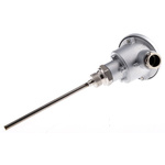 Jumo PT100 Temperature Sensor, 6mm Dia, 150mm Long, +200°C Max