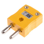 RS PRO In-Line Thermocouple Connector for Use with Type J Thermocouple, Standard Size, JIS Standard