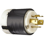 PASS & SEYMOUR USA Mains Plug & Socket NEMA L14 - 20P, 20A, Cable Mount, 125/250 V