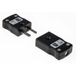 RS PRO In-Line Thermocouple Connector for Use with Type J Thermocouple, Miniature Size, IEC Standard